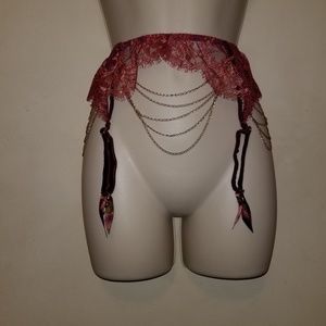 Agent Provocateur Inka chain trim suspender size L